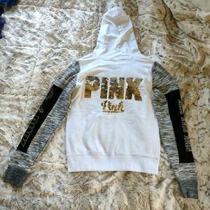 PINK bling hoodie